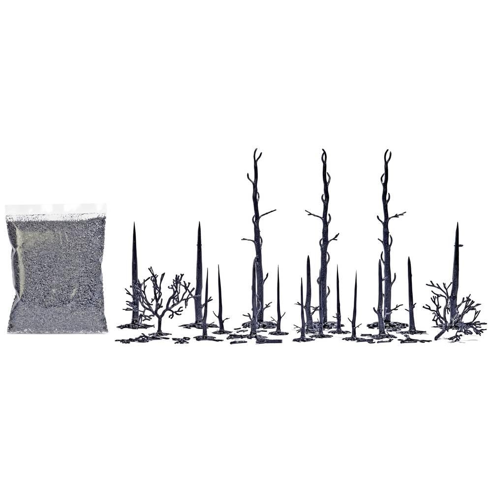 Busch Burnt Forest 1854 Tree Kit 1 Set