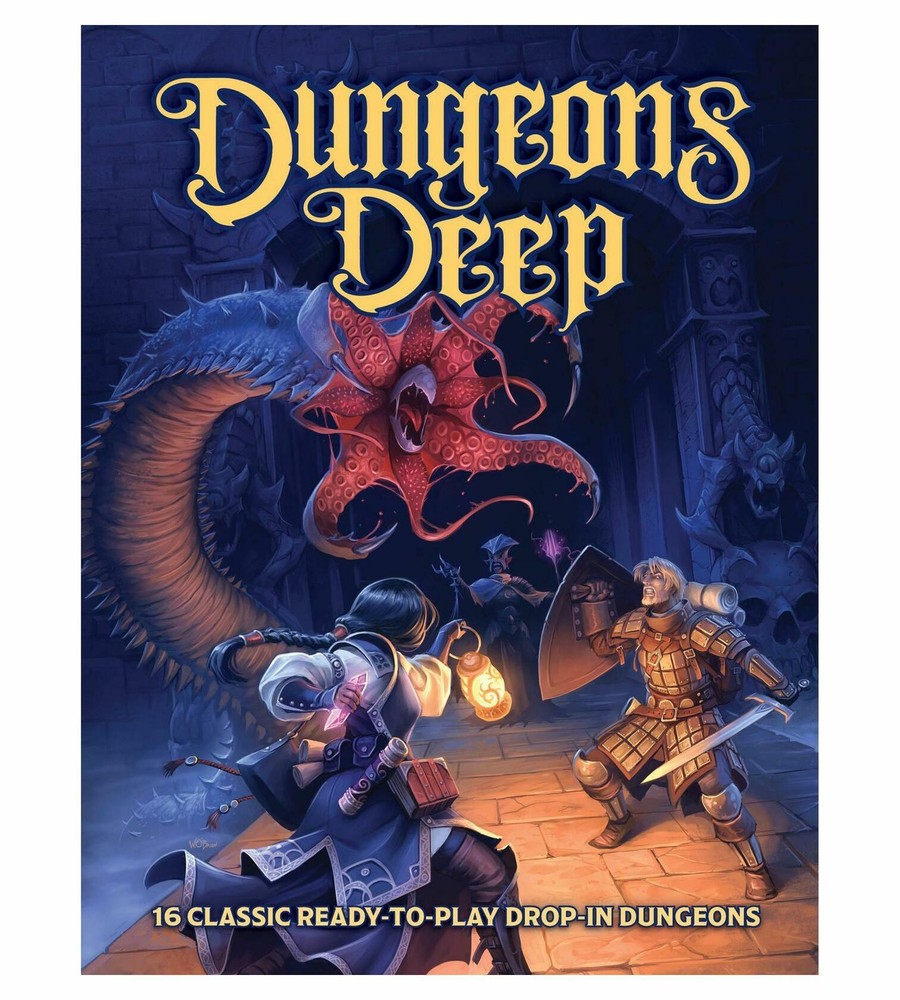 Dungeons Deep (5E) | 16 Classic Ready-to-Play Dungeons
