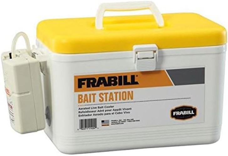 Portable Aerator Bait Container 8-Quart Capacity