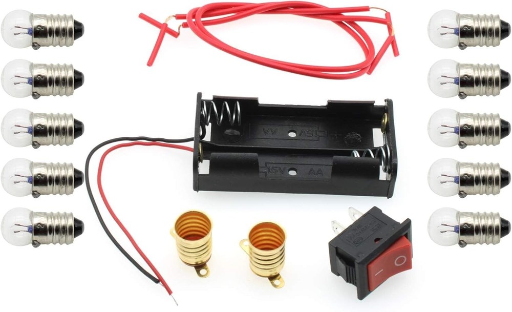 DIY Circuit Experiment Kit - Educational & Safe Electrical Learning Tool