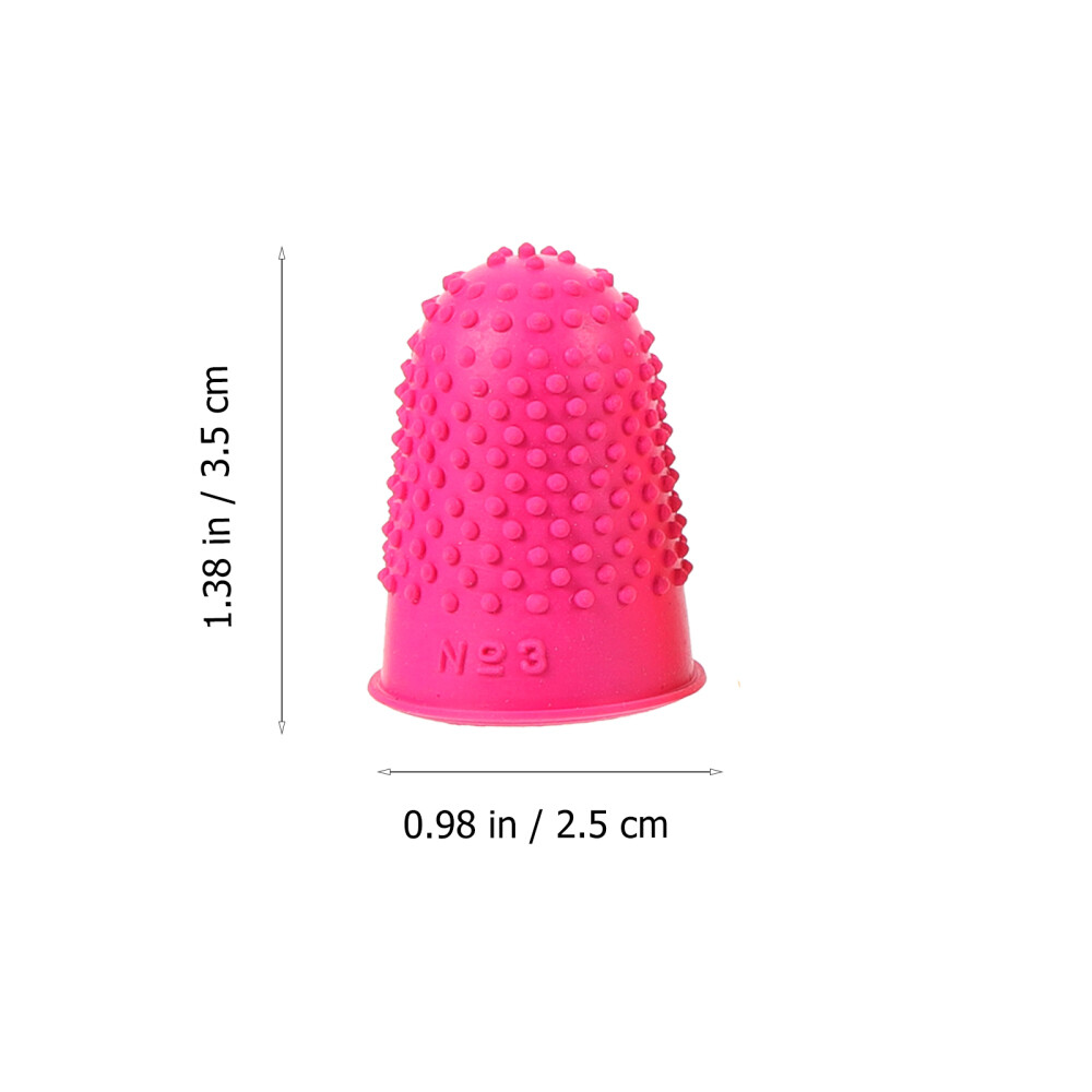 20 Pcs Multi Function Rubber Finger Protectors Non Slip Finger Cots for Home Use