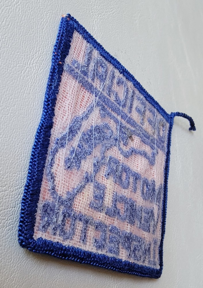 Florida Official Motor Vehicle Inspector Vintage Obsolete Patch