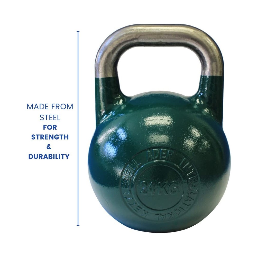 Ader Sporting Goods Pro-grade Int'l Kettlebell- (24kg)