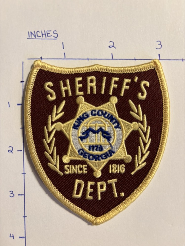 THE WALKING DEAD King County, GA Sheriff’s Dept. Patch