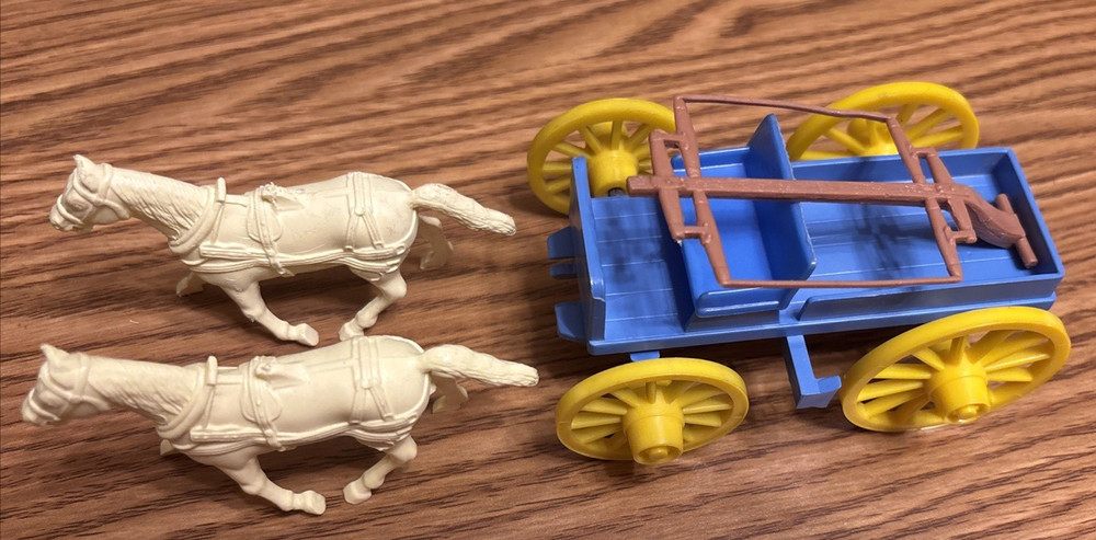 Marx 60Mm Backboard With Two Horses