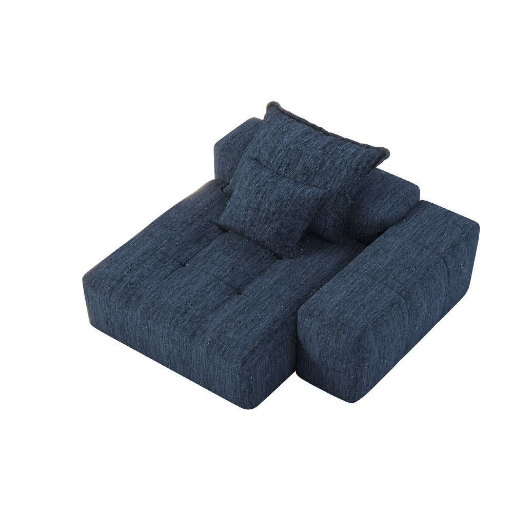 Modern Oversized Sectional Sofa, No Assembly, Chenille Fabric, 30+ Combos