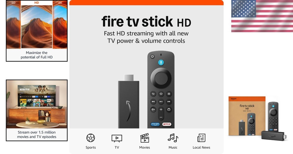 Stick HD: 4K Streaming & Smart Home Control