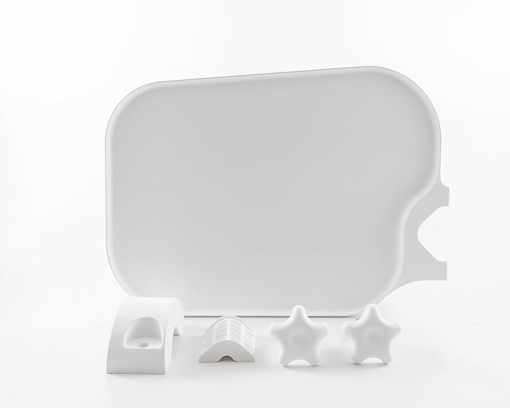 TPC POLE POST MOUNT UTILITY ACCESS SHELF TRAY TABLE DENTAL MEDICAL ASSORTED