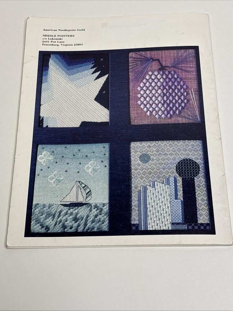 Needle Pointers April May 1992 Magazine Pattern