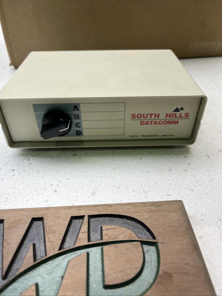 SouthHills Data Transfer Switch 4-Way Parallel Ports