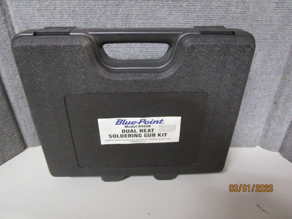 Blue Point by Snap On Tools R460B Plastic Storage Case Box Only