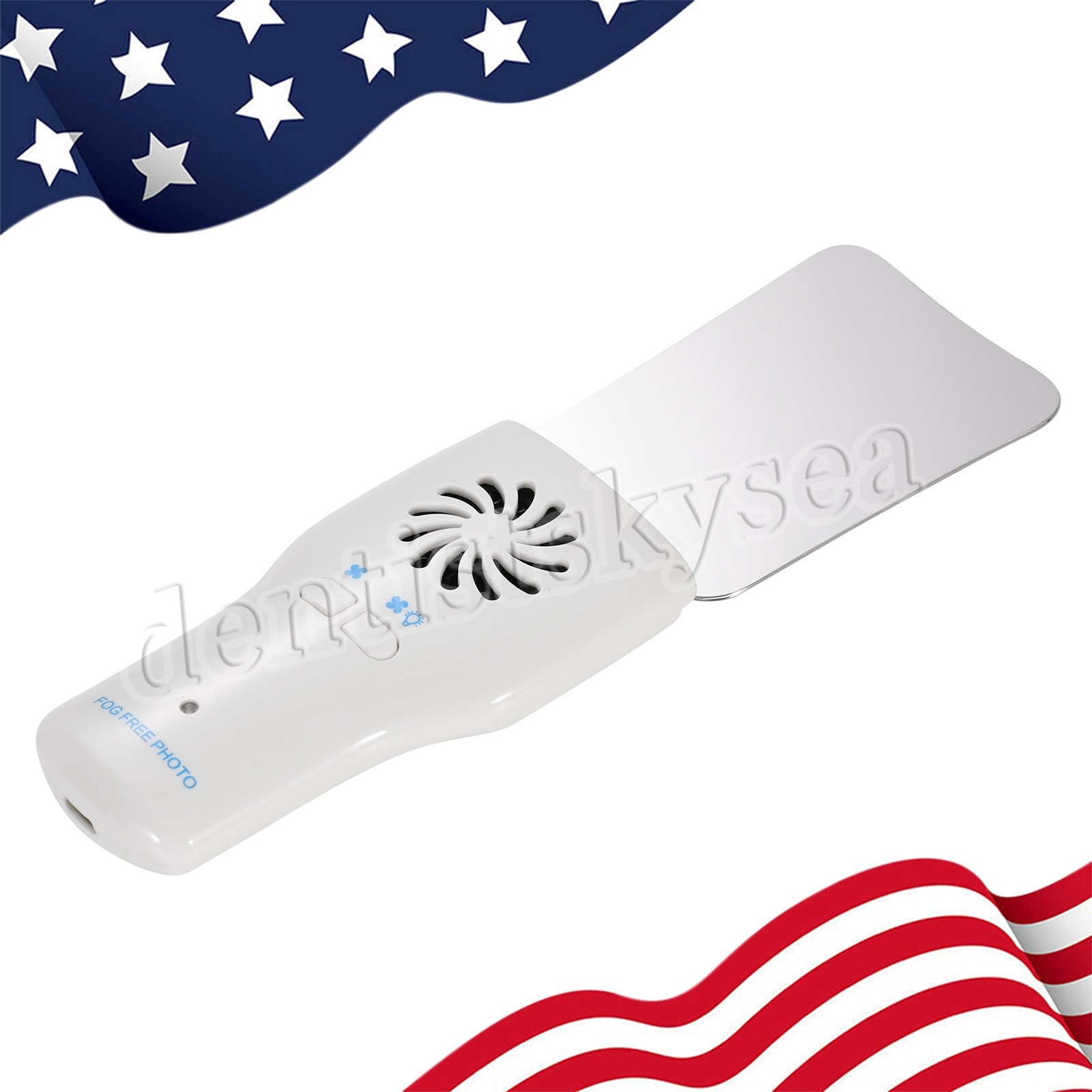 Dental Occlusal Mirror Fog Free LED Intra Oral Photo System 4*Mirrors Antifog