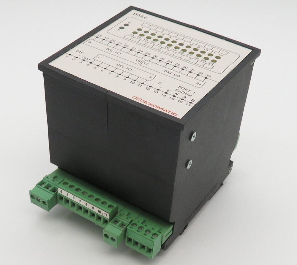 Regin EXOMATIC B560 Digital Module I/O Input and Output Module I/O Module 113-5601
