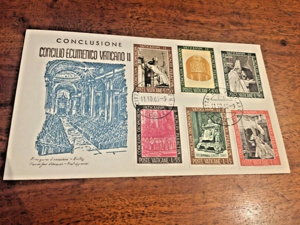 VATICAN COUNCIL II-1965-SIX VALUES