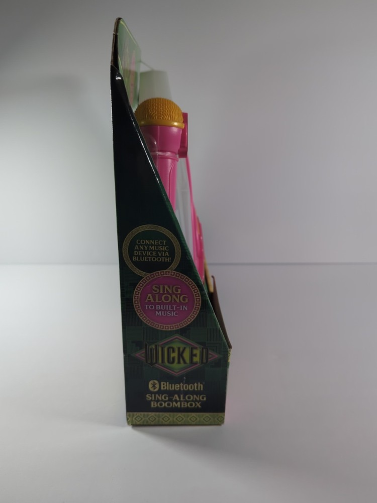 eKids Wicked Karaoke Microphone - Bluetooth Wireless Speaker & Echo Effects NEW