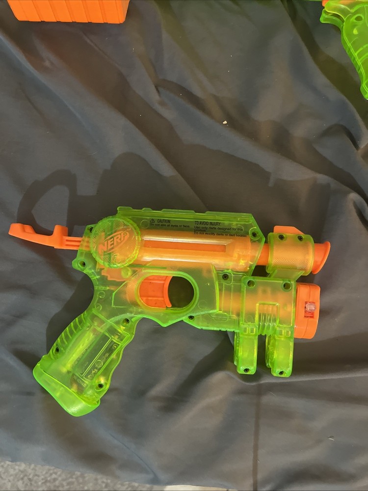 NERF N-strike Recon Cs-6 Sonic Series Blaster Translucent Green