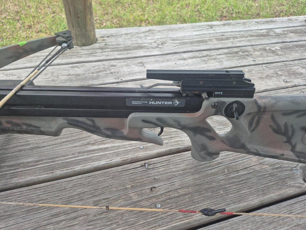 Horton Crossbow, Eagle compound bow, and Bolts