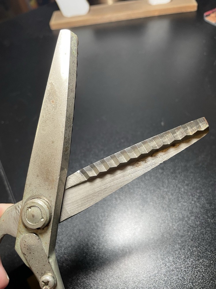 Lot of 2 Pinking Shears Scissors