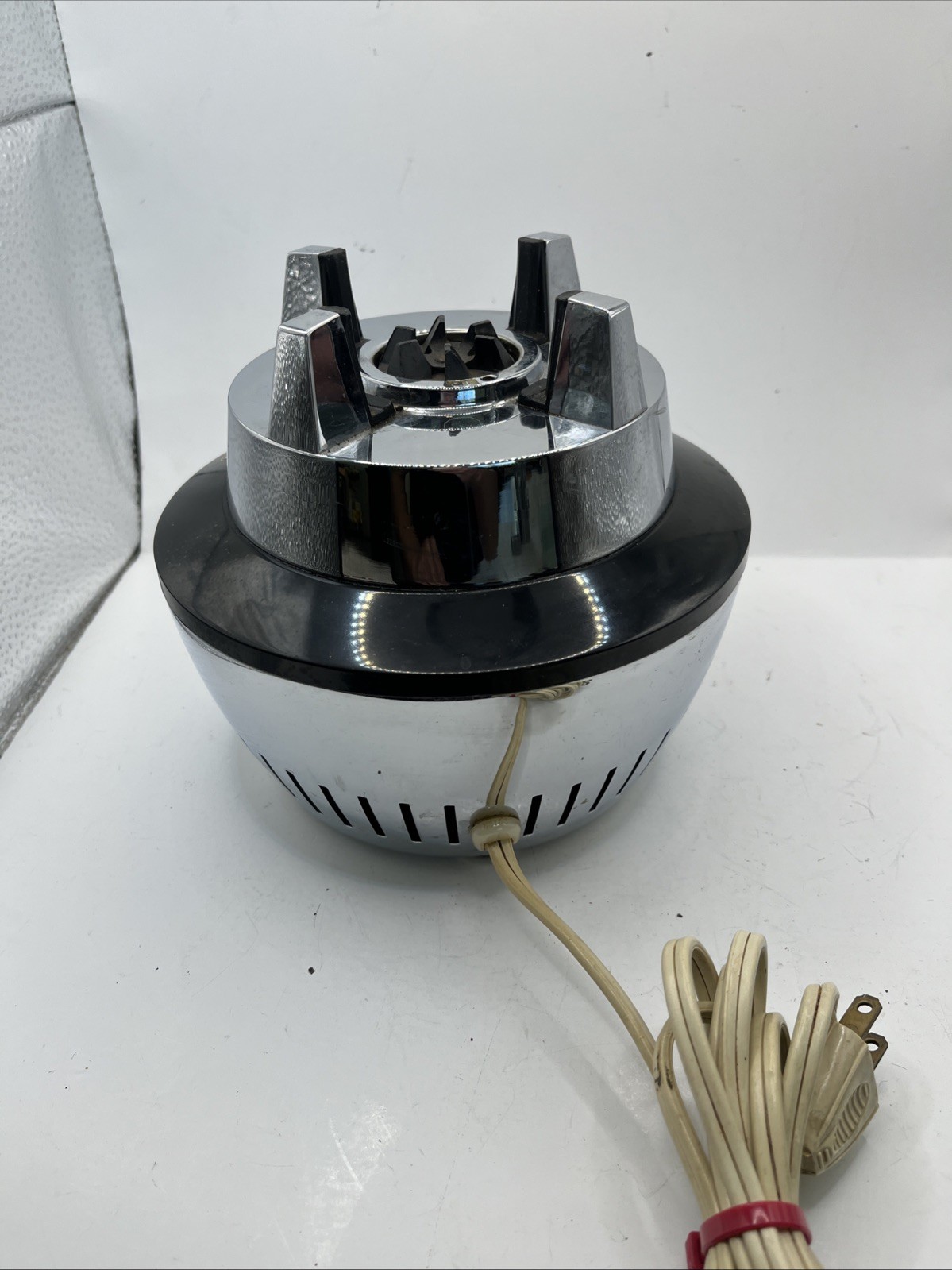 Vintage Hamilton Beach Model 215 Chrome 2 Speed Blender &Milk Shake MADE IN USA