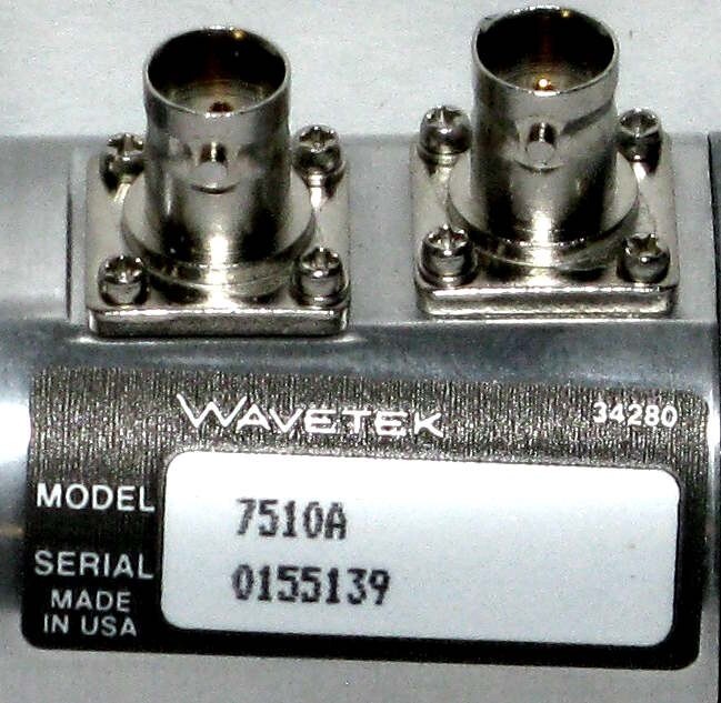 WAVETEK Model 7510A - 75 Ohm Step Attenuator - 0-10 dB - 1 dB Per Step