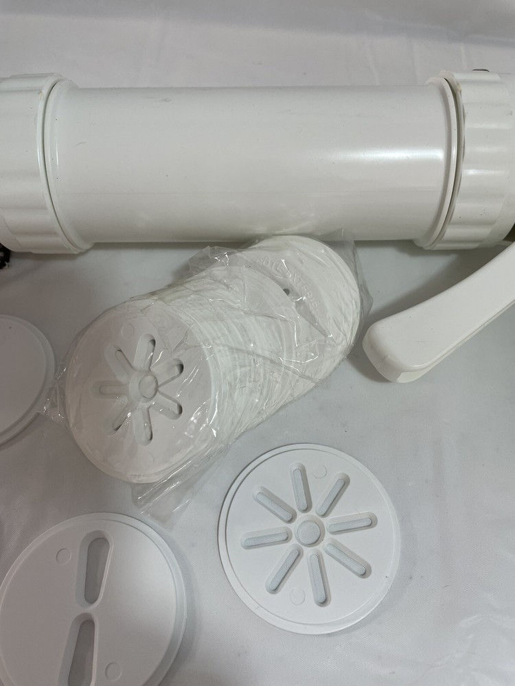 Wilton Spritz Cookie Press 12 Discs & Bonus Discs