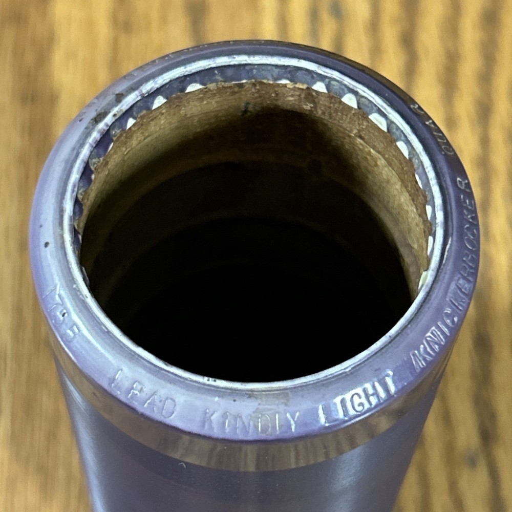 Edison Cylinder Record Lead Kindly Light 1755 Knickerbocker Quartet Untested