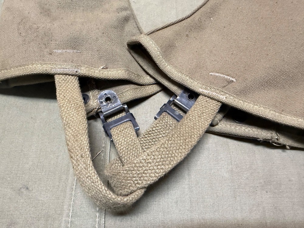 ORIGINAL WWII US ARMY M1938 COMBAT FIELD LEGGINGS W/O LACES- SIZE 3R