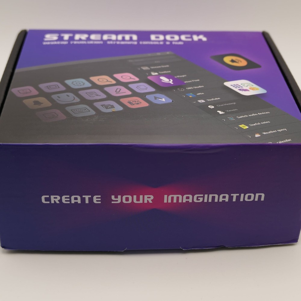 VSD inside Stream Dock 15-Key Streaming Console with 3 Knobs