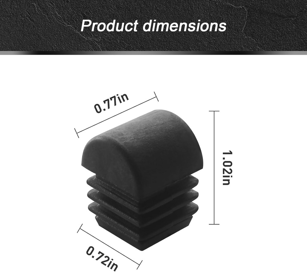 (4 Pack) Replacement Rubber Feet Compatible with Dewalt Compact Table Saw Stand