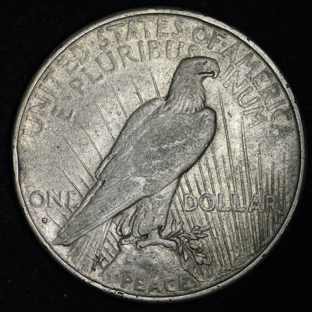 1934-D Peace Silver Dollar CHOICE XF E376 T
