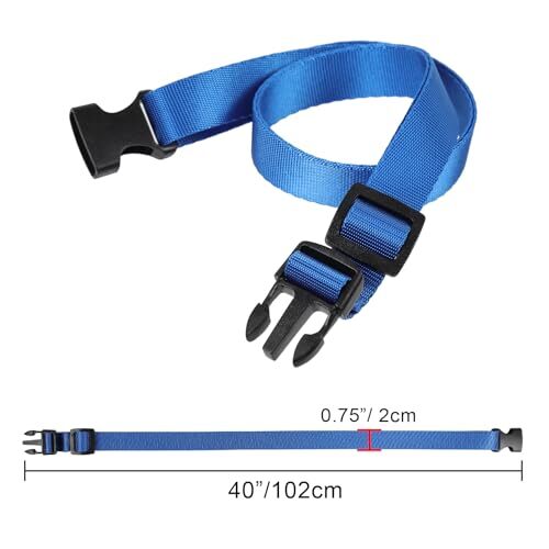 Utility Straps with Quick Release Buckle, Nylon Backpack Accessory Sleeping