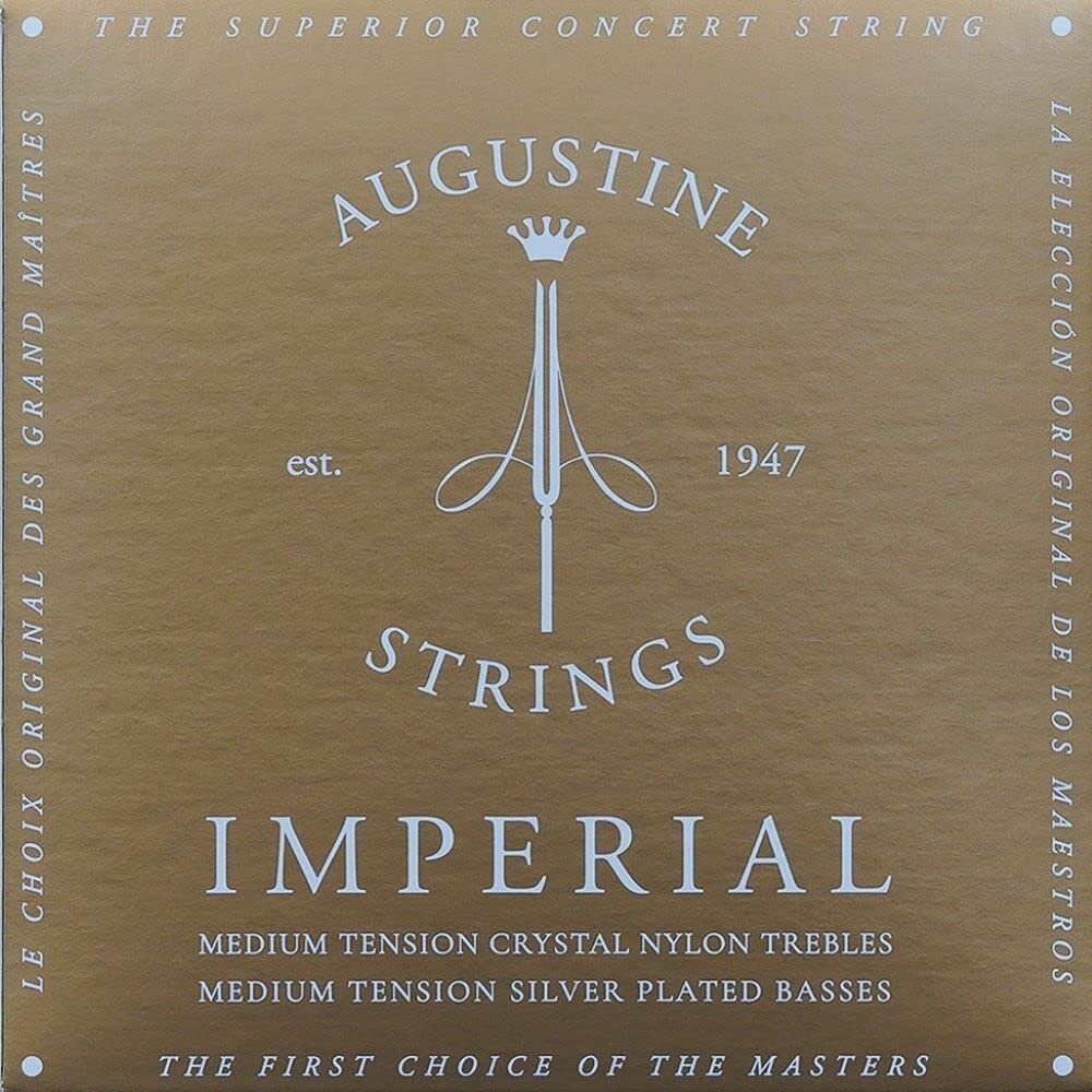 AA Augustine Premium Crystal Nylon Classical Guitar Strings (3-Pack) (Imperial/R