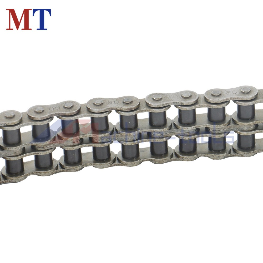 #60-2 Roller Chain Double Strand 10 Feet plus Connecting Master Link#60-2 Roller