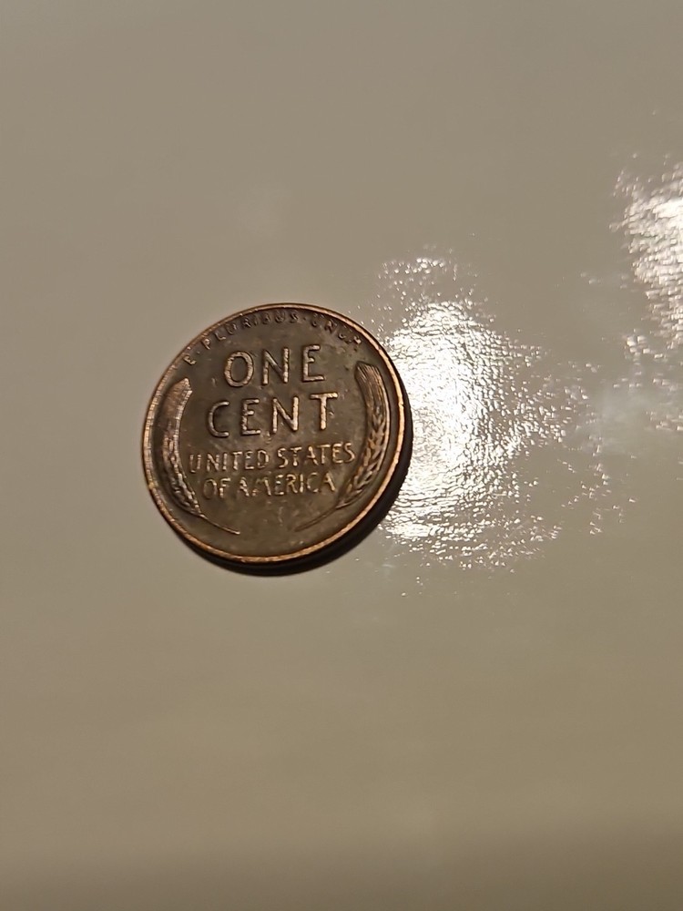 1957-D 1C RD Lincoln Cent