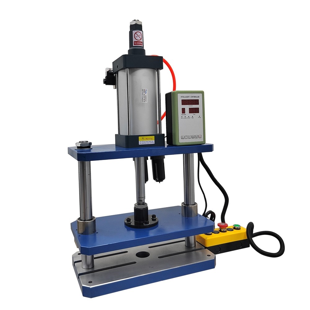 110V 800KG Double-Column Pneumatic Punch Machine Puncher Digital Controller