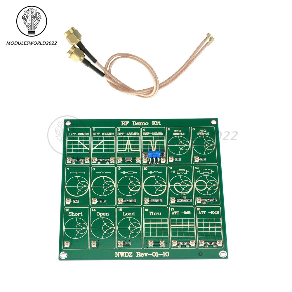 RF Demo Kit For Network Test Filter Attenuator NanoVNA RF Tester Bboard Vector