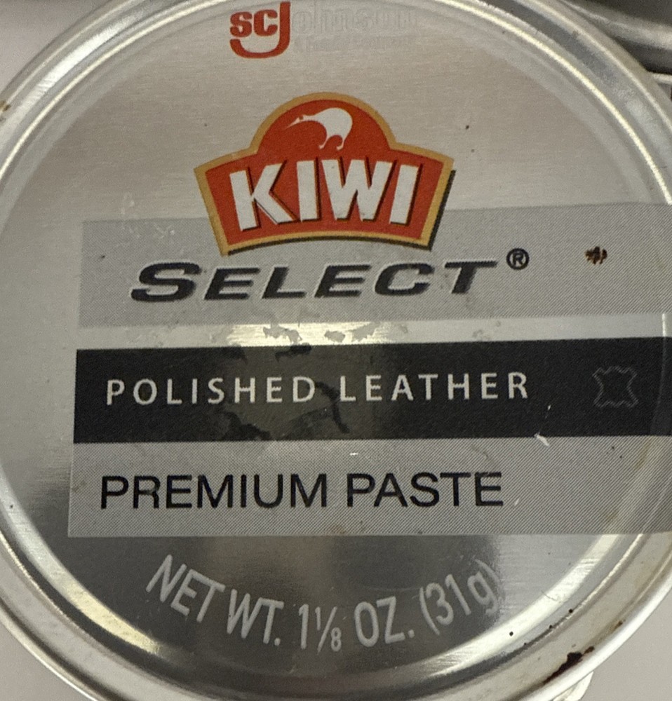 3 Pack Kiwi Select Polished Leather Premium Paste 1⅛oz. Brown
