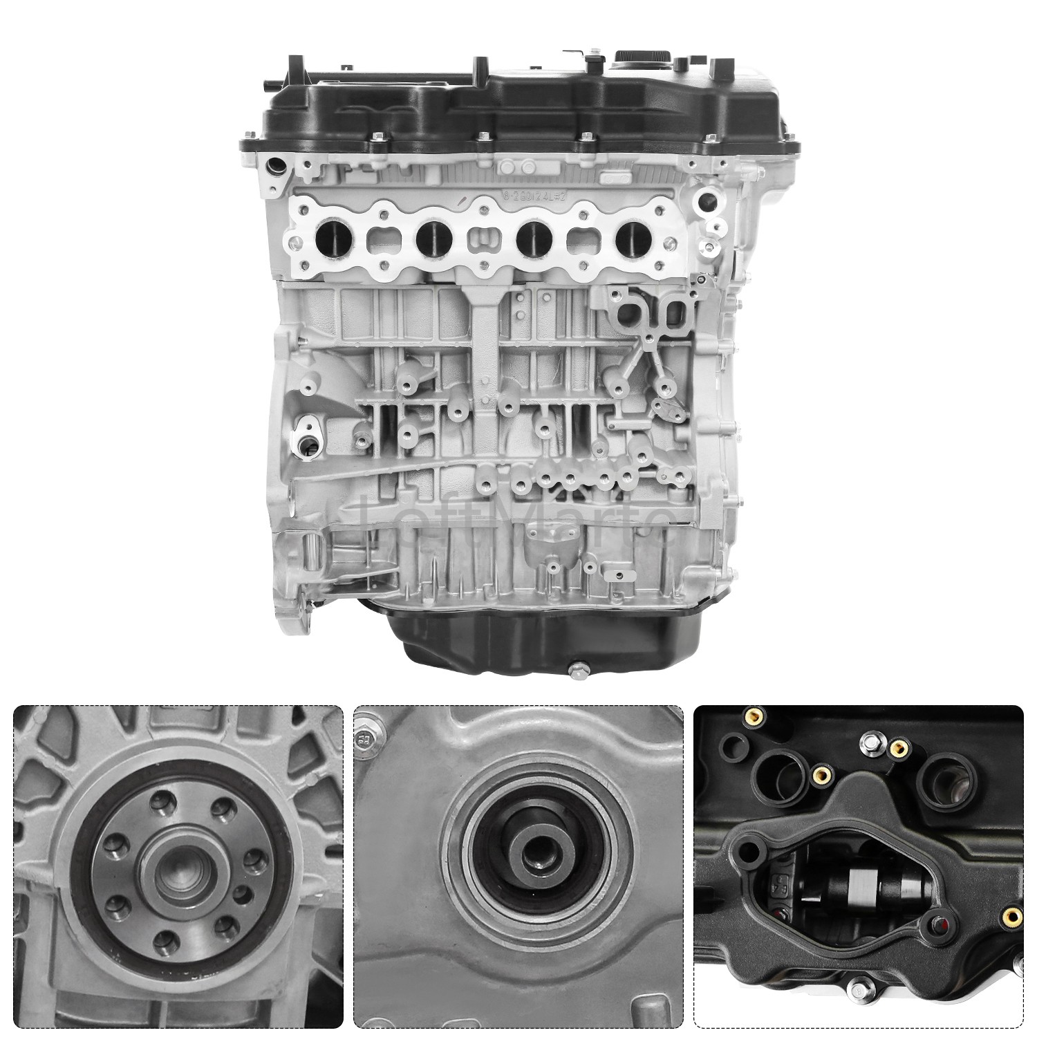 G4KJ 2.4L GDi Long Block Engine Motor For Hyundai Tucson Kia Sportage 2014-19