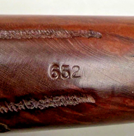 Custombilt Original 652 Cauldron Estate Pipe Clean Sharp Example w/ Pouch