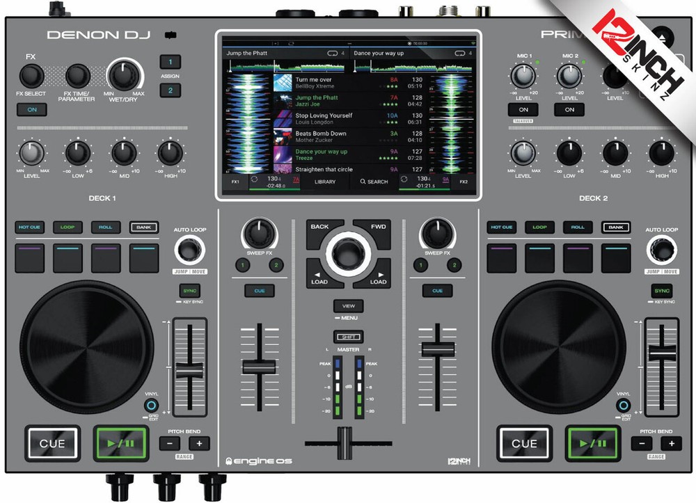 Denon Prime GO Skin - grey