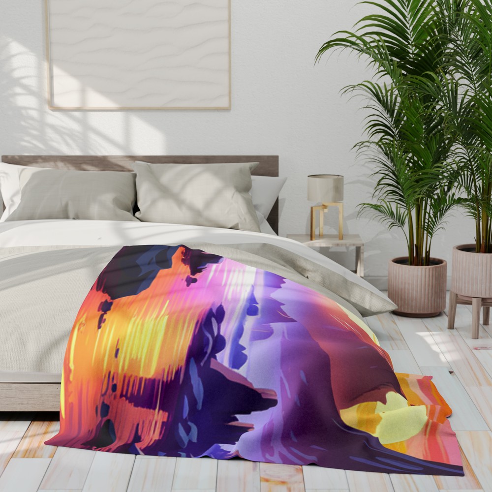 Sunset - Arctic Fleece Blanket - 3 Sizes