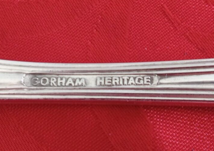 Gorham silverplate Heritage pie server 11 1/2" EUC polished