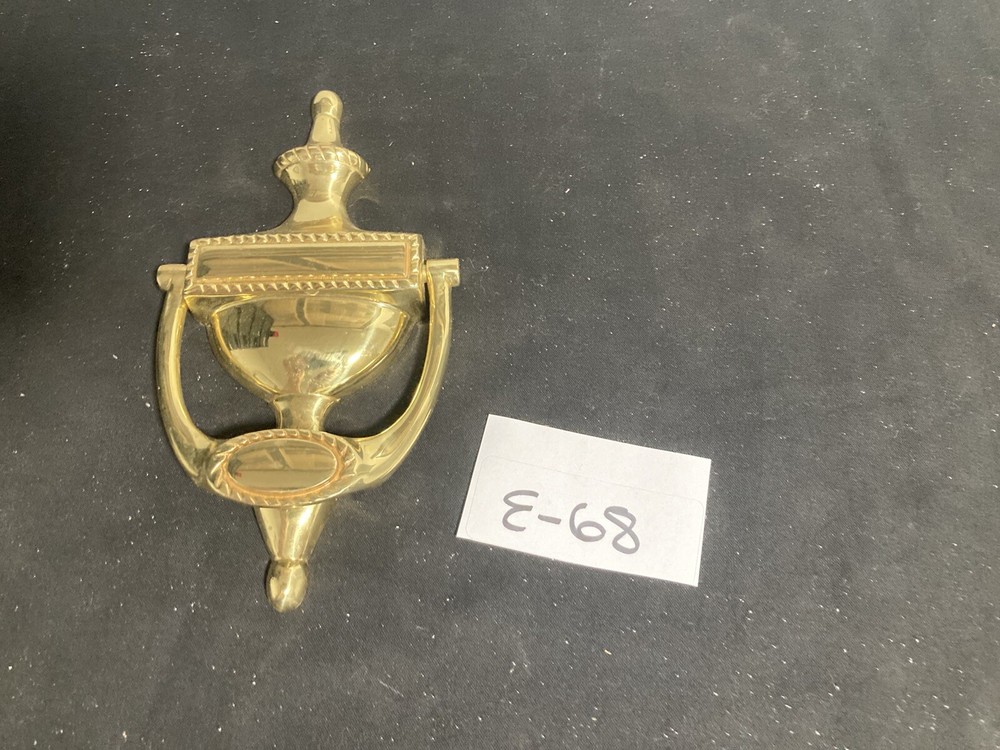 door knocker 7-1/4” Solid Brass BHP
