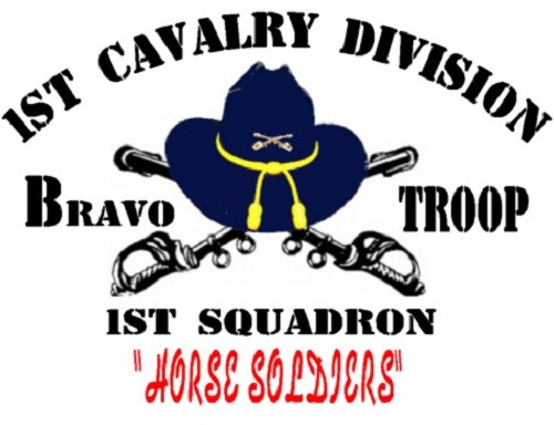 Address Labels -  Cavalry -1st Cavalry Division - Bravo Troop -