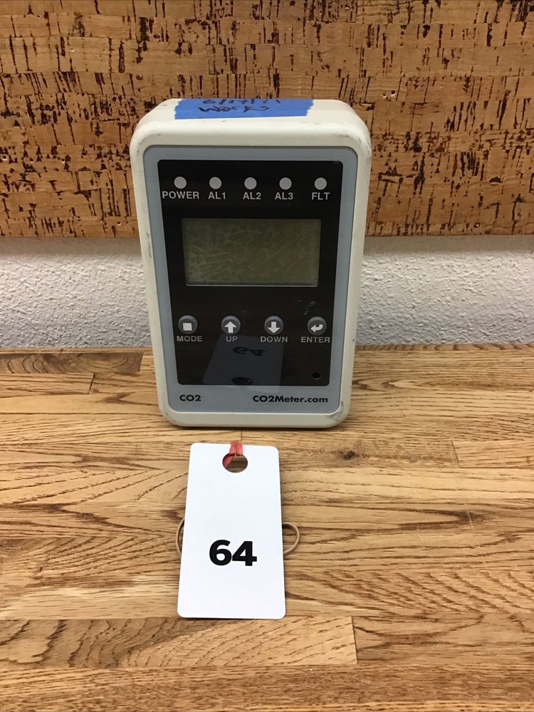 CO2Meter Remote CO2 Storage Safety Dual Alarm CO2Meter.Com C-4 # 64