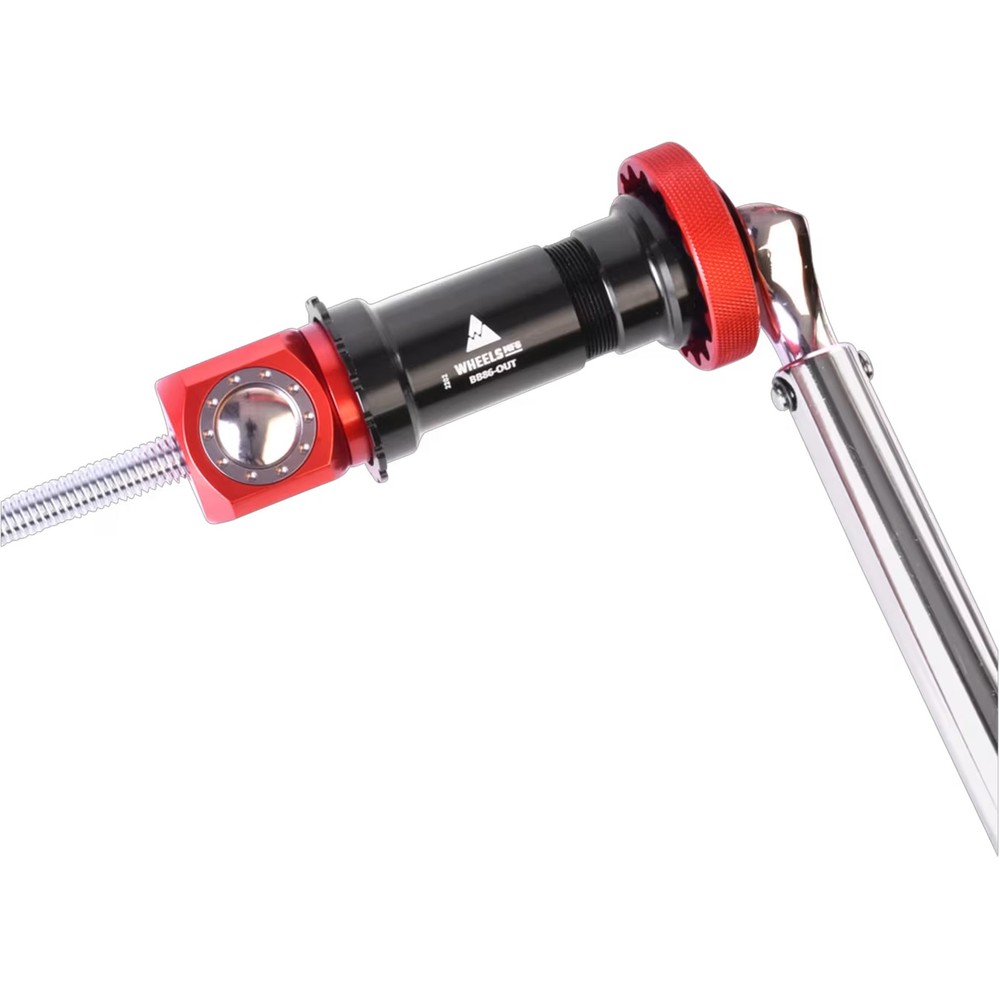 Wheels Manufacturing Thin Flange Bottom Bracket Kit Red