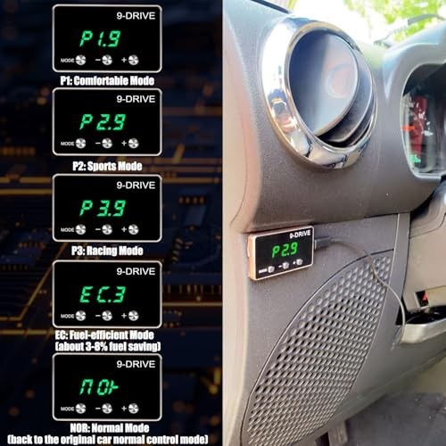 9 Drive Modes Throttle Response Controller - Smart Electronic Pedal for Dodge Je
