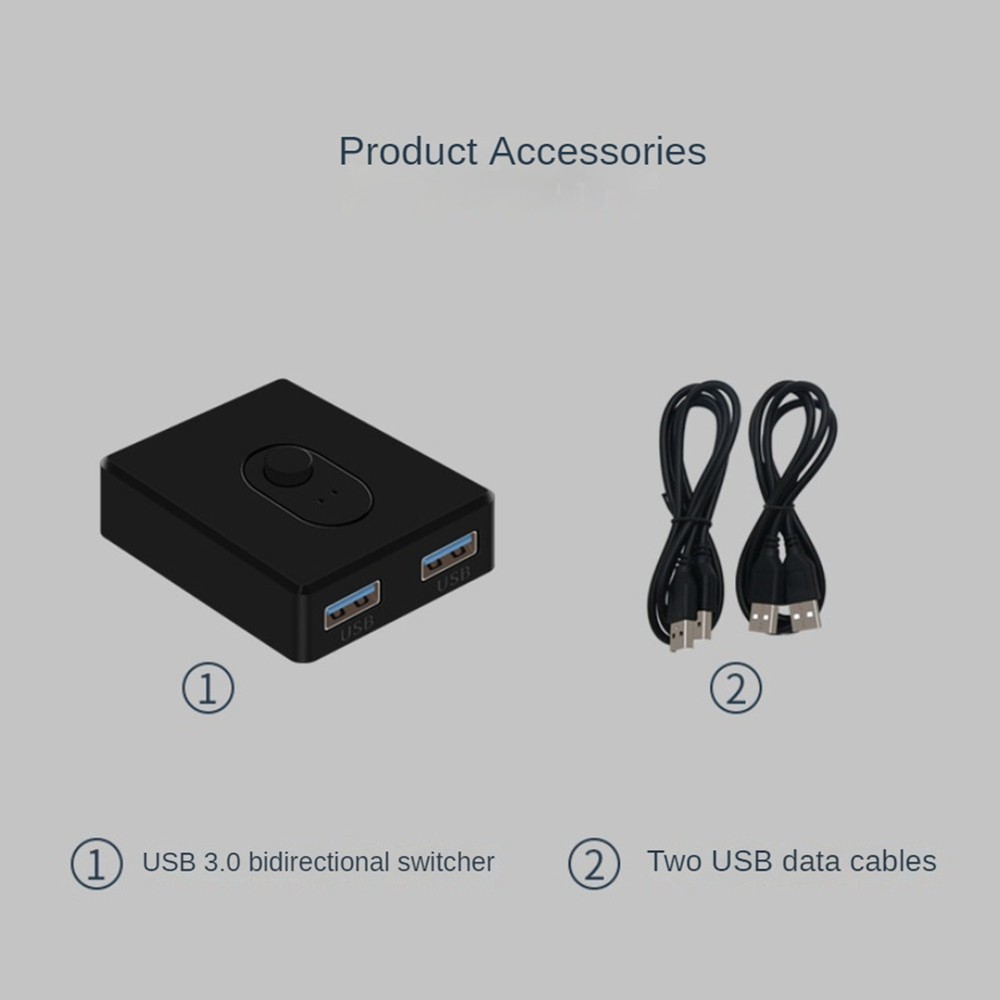 USB 2.0 KVM 1X2/2X1 Switcher USB Splitter Shared Controller for Laptop9179