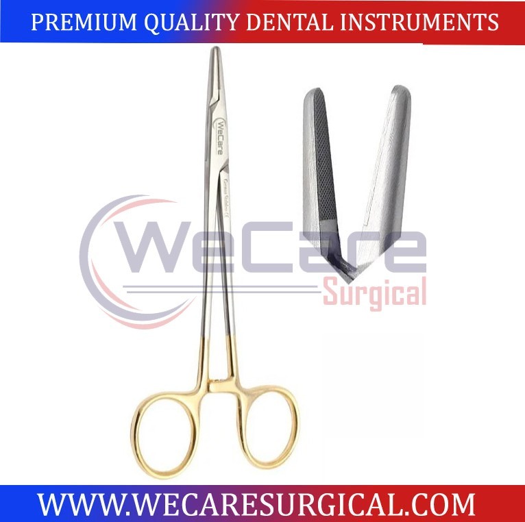 New German T/C Mayo Hegar Needle Holder Driver 6" With Tungsten Carbide Inserts