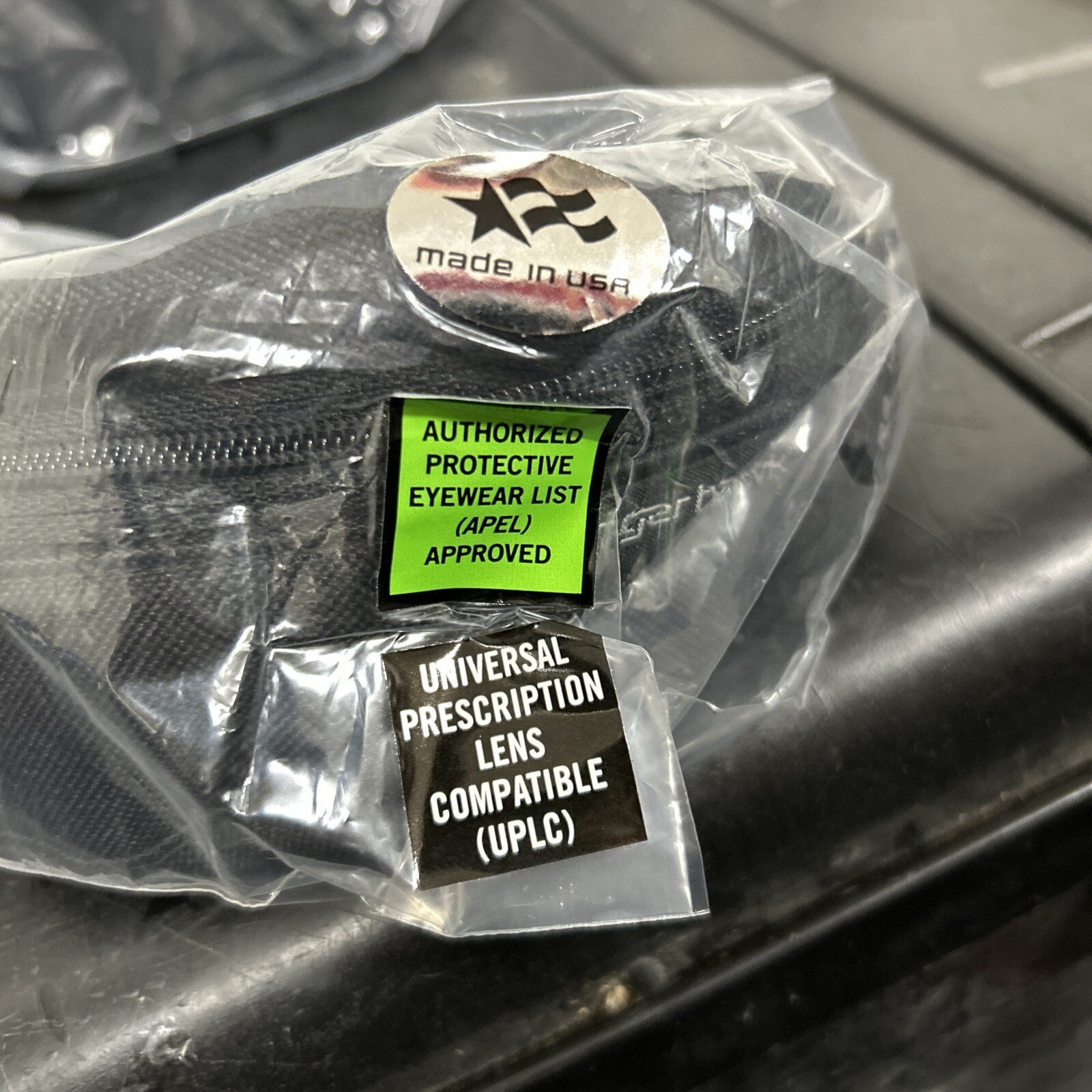 US Military Issue Revision Stingerhawk Black APEL Ballistic Eyewear Glasses